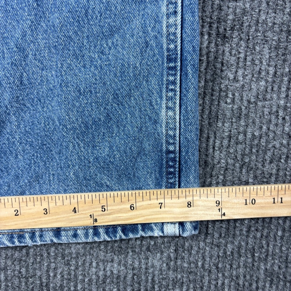 Wrangler Regular Fit Jeans Mens 36x30 Blue Medium Wash Denim 96501DS - Picture 6 of 11